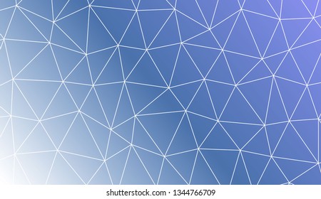 Triangles mosaic cover. For your wallpaper, advert, banner, poster. Vector illustration. Creative gradient color.