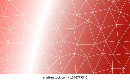 Triangles mosaic cover. For your wallpaper, advert, banner, poster. Vector illustration. Creative gradient color.