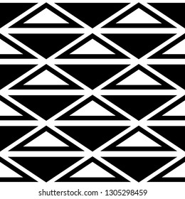 Triangles ornament. Digital paper, textile print, web design, abstract.Geometrical background. Seamless pattern. Geometric figures backdrop. Triangular shapes wallpaper. Polygons motif. Vector