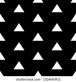 Triangles ornament. Geometric backdrop. Triangular shapes wallpaper. Figures motif. Polygons background. Digital paper, textile print, web design, abstract. Seamless pattern. Vector