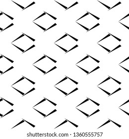 Triangles ornament. Geometric backdrop. Triangular shapes wallpaper. Figures background. Polygons motif. Digital paper, textile print, web design, abstract. Seamless pattern. Vector.