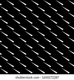 Triangles ornament. Geometric backdrop. Triangular shapes wallpaper. Figures background. Polygons motif. Digital paper, textile print, web design, abstract. Seamless pattern. Vector