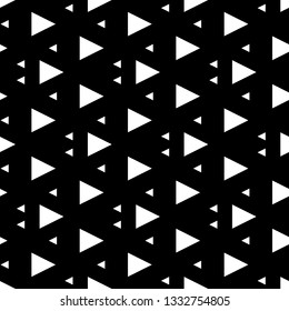 Triangles ornament. Polygons background. Triangular shapes backdrop. Geometric wallpaper.Digital paper, textile print, web design, abstract. Seamless pattern.Figures motif. Vector.