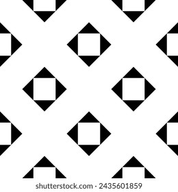 Triangles ornament. Seamless pattern. Folk wallpaper. Geometric ornate. Ethnical background. Tribal motif. Ethnic image. Geometrical textile print. Digital paper, tiles design, abstract. Vector art