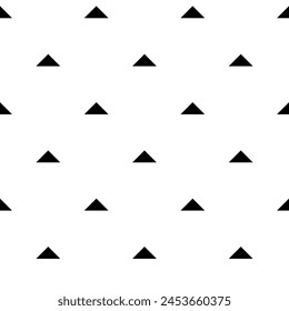 Triangles ornament. Seamless pattern. Folk wallpaper. Geometric background. Tribal motif. Geometrical ornate. Ethnic backdrop. Textile print, abstract illustration. Ethnical image. Vector artwork