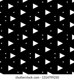 Triangles ornament. Triangular shapes backdrop. Geometric wallpaper.Digital paper, textile print, web design, abstract. Polygons background. Seamless pattern.Figures motif. Vector.