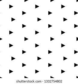 Triangles ornament.Geometric wallpaper. Triangular shapes backdrop. Digital paper, textile print, web design, abstract. Polygons background. Seamless pattern.Figures motif. Vector