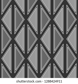 Triangles ornament.Polygons motif. Geometric figures background.Digital paper, textile print, web design, abstract. Triangular shapes wallpaper. Geometrical backdrop. Seamless pattern. Vector