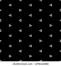 Triangles ornament.Triangular shapes wallpaper. Geometric backdrop. Figures background. Polygons motif. Digital paper, textile print, web design, abstract. Seamless pattern. Vector.