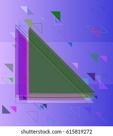 triangles pattern elements