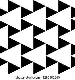 Triangles pattern. Geometric backdrop. Triangular shapes ornament. Polygons wallpaper. Geometrical background. Figures motif. Seamless abstract. Digital paper, textile print, web design.