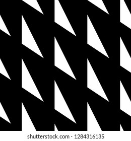 Triangles pattern. Geometric figures background. Triangular shapes wallpaper. Polygons ornament. Digital paper, textile print, abstract. Geometrical backdrop. Seamless vector