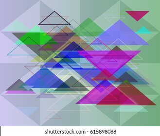 triangles pattern idea