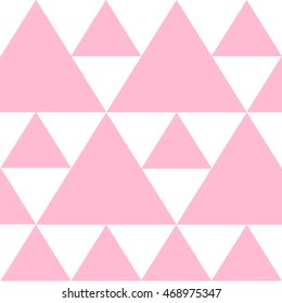 Triangles pattern. Picture for clothes, shirts. Example of a tie, of a kerchief. Brazil color.