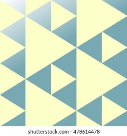 Triangles pattern. Picture for clothes, shirts. Example of a tie, of a kerchief