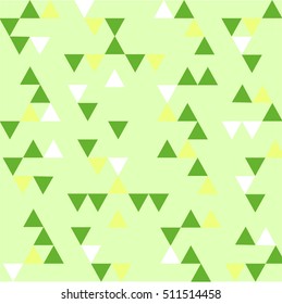 Triangles pattern. Picture for clothes, shirts. Example of a tie, of a kerchief