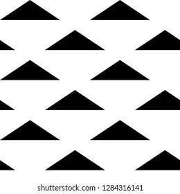Triangles pattern. Polygons ornament. Geometric figures background. Triangular shapes wallpaper. Digital paper, textile print, abstract. Geometrical backdrop. Seamless vector.