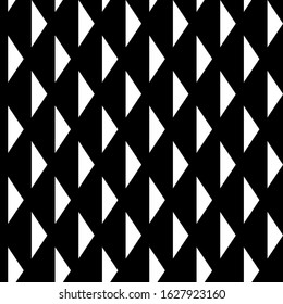 Triangles pattern. Polygons ornament. Geometrical backdrop. Triangular shapes wallpaper. Geometric figures background. Digital paper, textile print, abstract. Seamless vector