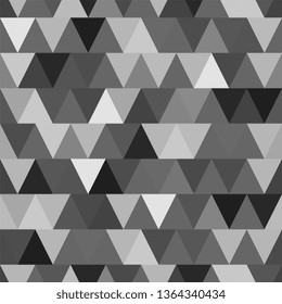 Triangles. Pattern of triangles. Seamless texture. Seamless background. Abstract texture. Vector graphics