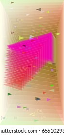 triangles pattern template