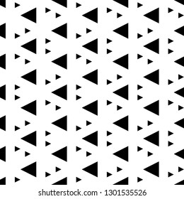 Triangles pattern. Triangular shapes backdrop. Geometrical figures wallpaper. Geometric background. Digital paper, textile print, abstract. Seamless ornament