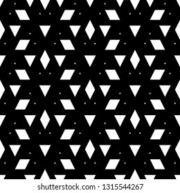 Triangles pattern. Triangular shapes backdrop. Geometric background. Digital paper, textile print, abstract. Seamless ornament. Geometrical figures wallpaper