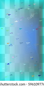 triangles pattern vector