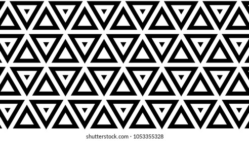 triangles pattern vector illustration background