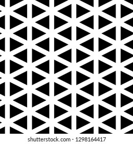 Triangles pattern.Polygons motif. Triangular shapes wallpaper. Geometric backdrop. Figures background. Digital paper, textile print, web design, abstract. Seamless ornament. Vector