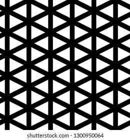 Triangles pattern.Polygons motif. Triangular shapes wallpaper. Geometric backdrop. Figures background. Digital paper, textile print, web design, abstract. Seamless ornament. Vector.