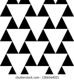 Triangles pattern.Triangular shapes ornament. Geometric backdrop. Polygons wallpaper. Geometrical background. Figures motif. Seamless abstract. Digital paper, textile print, web design.