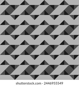 Triangles, rhombuses, diamonds, checks, squares ornament. Seamless pattern. Shapes backdrop. Folk wallpaper. Embroidery background. Tribal motif. Ethnic ornate. Digital paper, textile print, abstract.