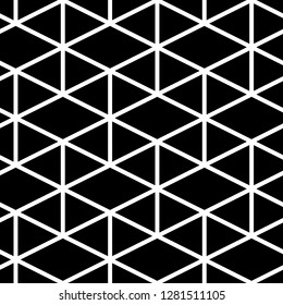 Triangles, rhombuses ornament. Geometrical backdrop. Triangular, quadrangular shapes wallpaper. Geometric background. Polygons motif. Digital paper, textile print, abstract. Seamless pattern