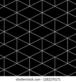 Triangles, rhombuses ornament. Triangular, quadrangular shapes wallpaper. Geometric background. Polygons motif.Geometrical backdrop. Digital paper, textile print, abstract. Seamless pattern