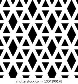 Triangles, rhombuses ornament.Geometrical backdrop. Quadrangular, triangular shapes wallpaper. Geometric background. Digital paper, textile print, abstract. Polygons motif. Seamless pattern