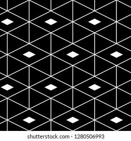 Triangles, rhombuses ornament.Polygons motif. Triangular, quadrangular shapes wallpaper. Geometric background. Digital paper, textile print, abstract.Geometrical backdrop.Seamless pattern