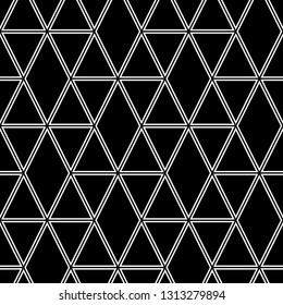 Triangles, rhombuses ornament.Polygons motif.Seamless pattern. Triangular, quadrangular shapes wallpaper. Geometric background. Digital paper, textile print, abstract.Geometrical backdrop.