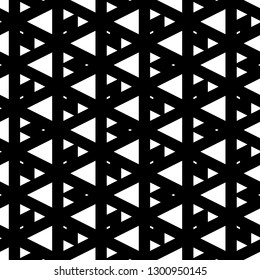 Triangles, rhombuses, parallelograms pattern. Geometrical figures wallpaper. Triangular, quadrangular shapes backdrop.Geometric background. Seamless ornament.