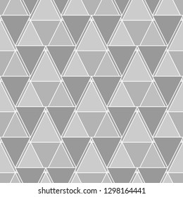 Triangles, rhombuses, parallelograms, trapeziums pattern. Geometrical figures wallpaper. Geometric background. Shapes backdrop. Digital paper, abstract. Seamless ornament.