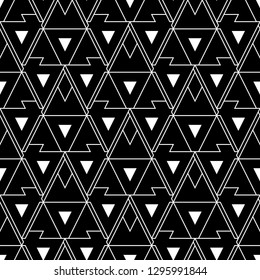 Triangles, rhombuses, parallelograms, trapeziums, polygons pattern. Geometrical figures wallpaper. Geometric background. Shapes backdrop. Digital paper, abstract. Seamless ornament