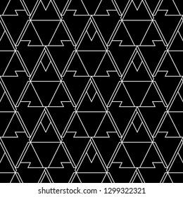 Triangles, rhombuses, parallelograms, trapeziums, polygons pattern. Geometrical figures wallpaper. Shapes backdrop. Geometric background. Digital paper, abstract. Seamless ornament