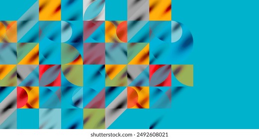 Dreiecke, runde Dreiecke und Kreise Techno Art. Vektorillustration Für Bildschirmhintergrund, Banner, Hintergrund, Card, Buchillustration, Zielseite
