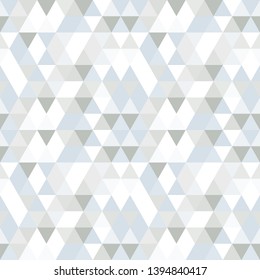 Triangles seamless pattern . Vector geometric background. 