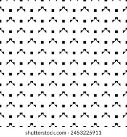 Triangles, squares, checks, figures ornament. Seamless pattern. Folk wallpaper. Geometric background. Tribal motif. Geometrical ornate. Ethnic backdrop. Textile print, abstract. Ethnical vector.