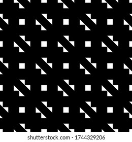 Triangles, squares, checks ornament. Seamless pattern. Ethnic backdrop. Folk wallpaper. Geometric background. Tribal motif. Textile print, abstract illustration. Geometrical ornate. Ethnical vector