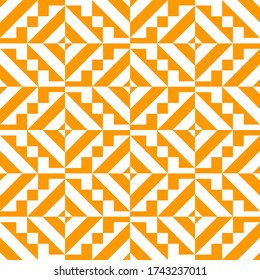Triangles ,squares, checks, rhombuses, diamonds seamless pattern. Geometrical ornate. Folk wallpaper. Tribal motif. Geometric background. Ethnic ornament. Textile print, abstract illustration. Vector
