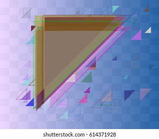 triangles template art