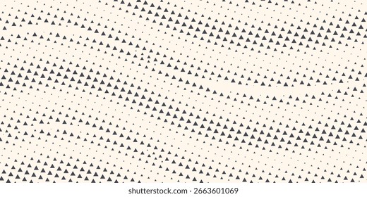 Vetor Vetor Abstract Geometric Technology Background (Tecnologia geométrica abstrata do vetor triângulos). Meio-tom triangular estilo retro padrão simples. Estilo mínimo Dynamic Tech Wallpaper