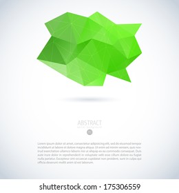 triangles vector abstraction vector modern background with shape item triangles vector straight water star spring background scene digital clouds modern pure site green luxurious light refreshing scie