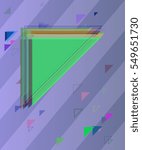 triangles vector background